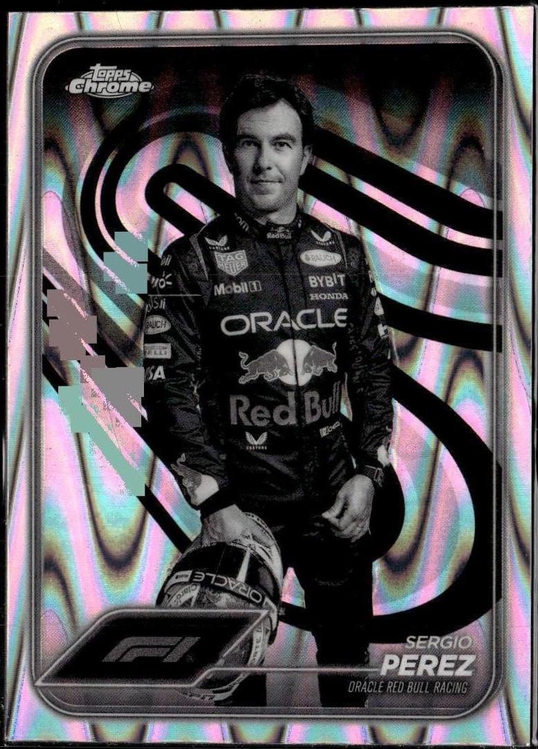 Sergio Perez [Orange RayWave Refractor] #2