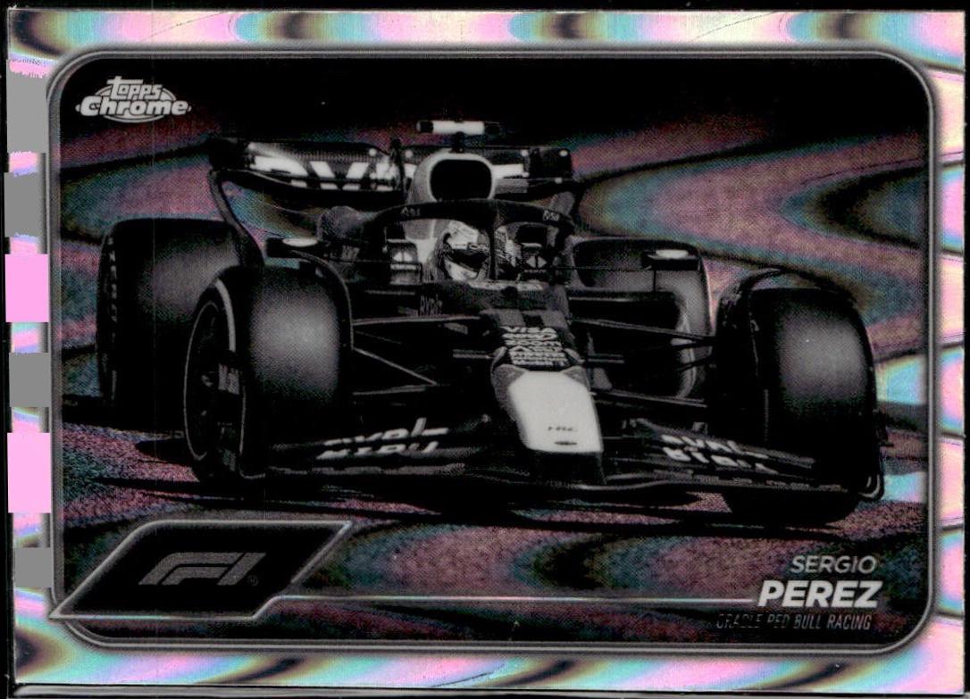 Sergio Perez [Orange RayWave Refractor] #74