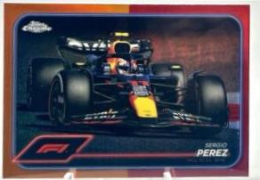 Sergio Perez [Orange Red Refractor] #148