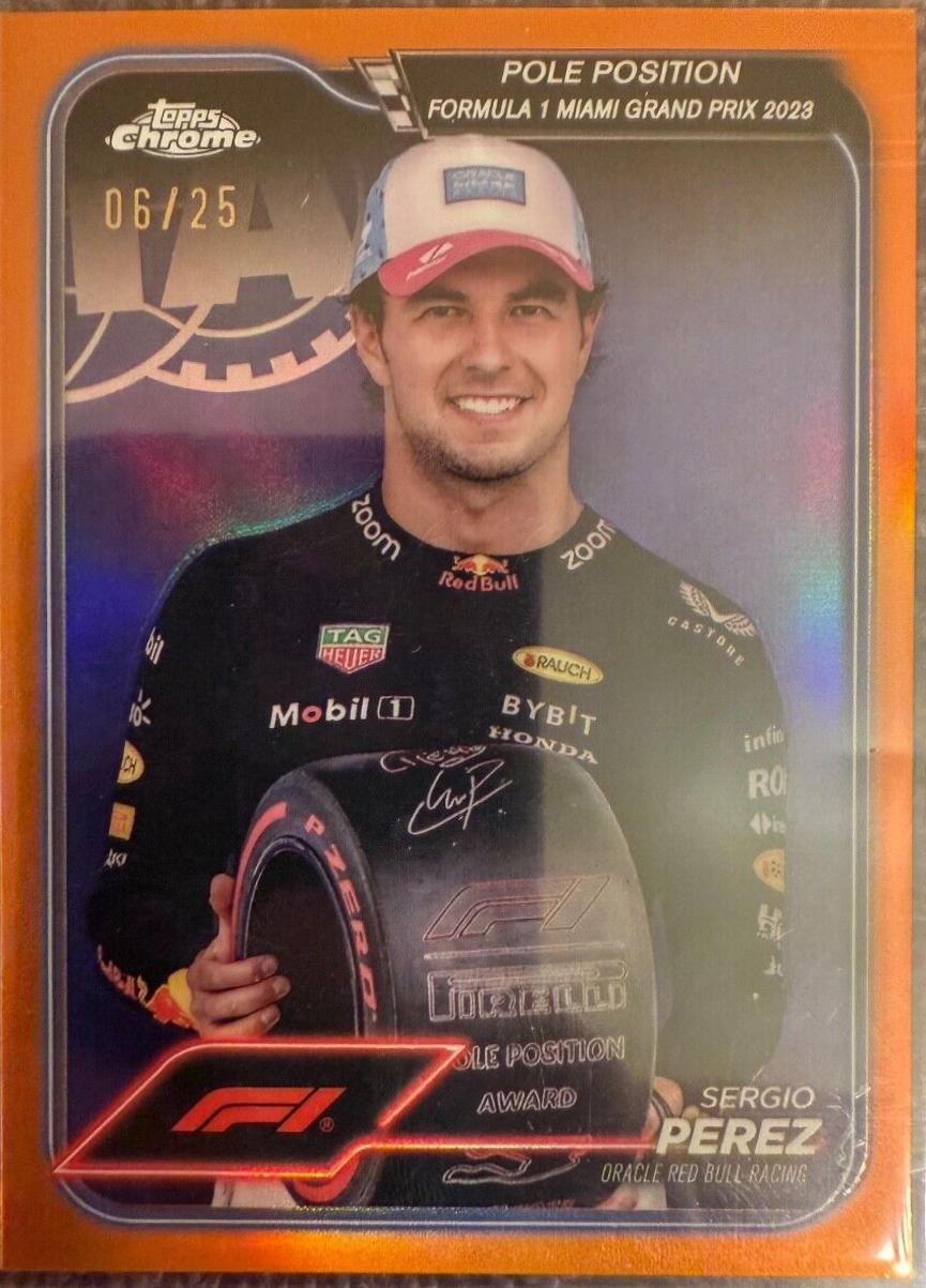 Sergio Perez [Orange Refractor] #156