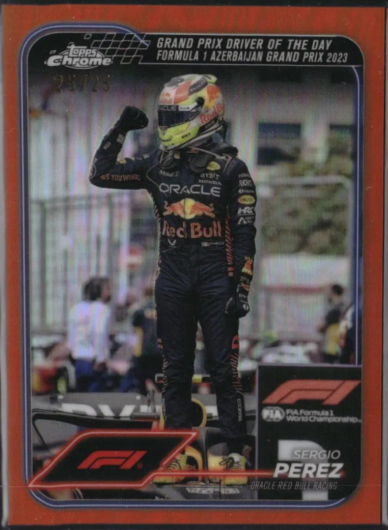 Sergio Perez [Orange Refractor] #162