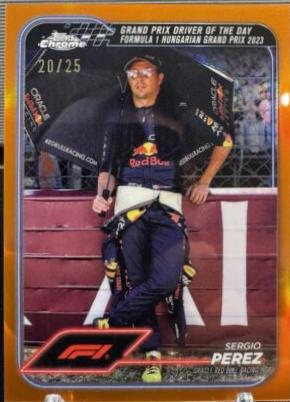 Sergio Perez [Orange Refractor] #169