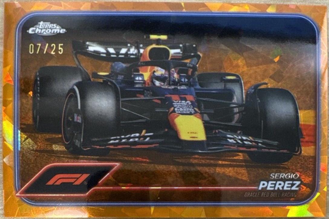 Sergio Perez [Orange Refractor] #74