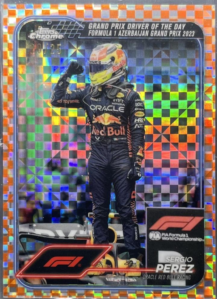 Sergio Perez [Orange Sapphire] #162