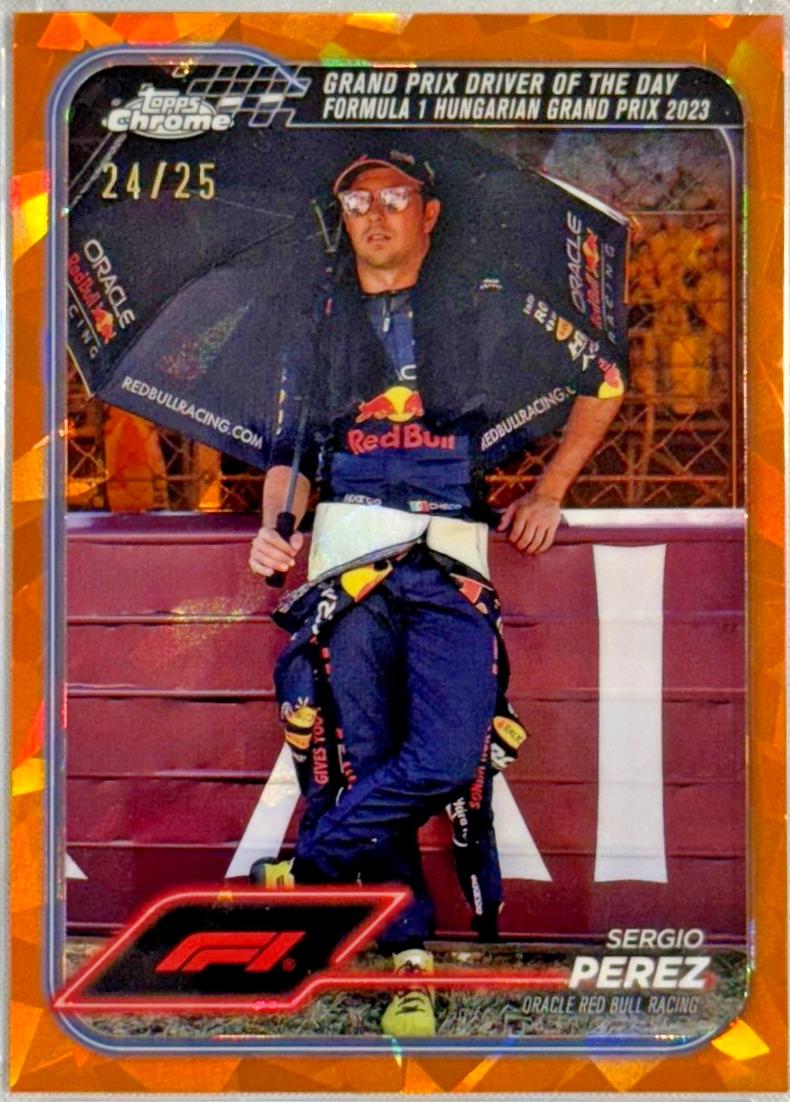 Sergio Perez [Orange Sapphire] #169
