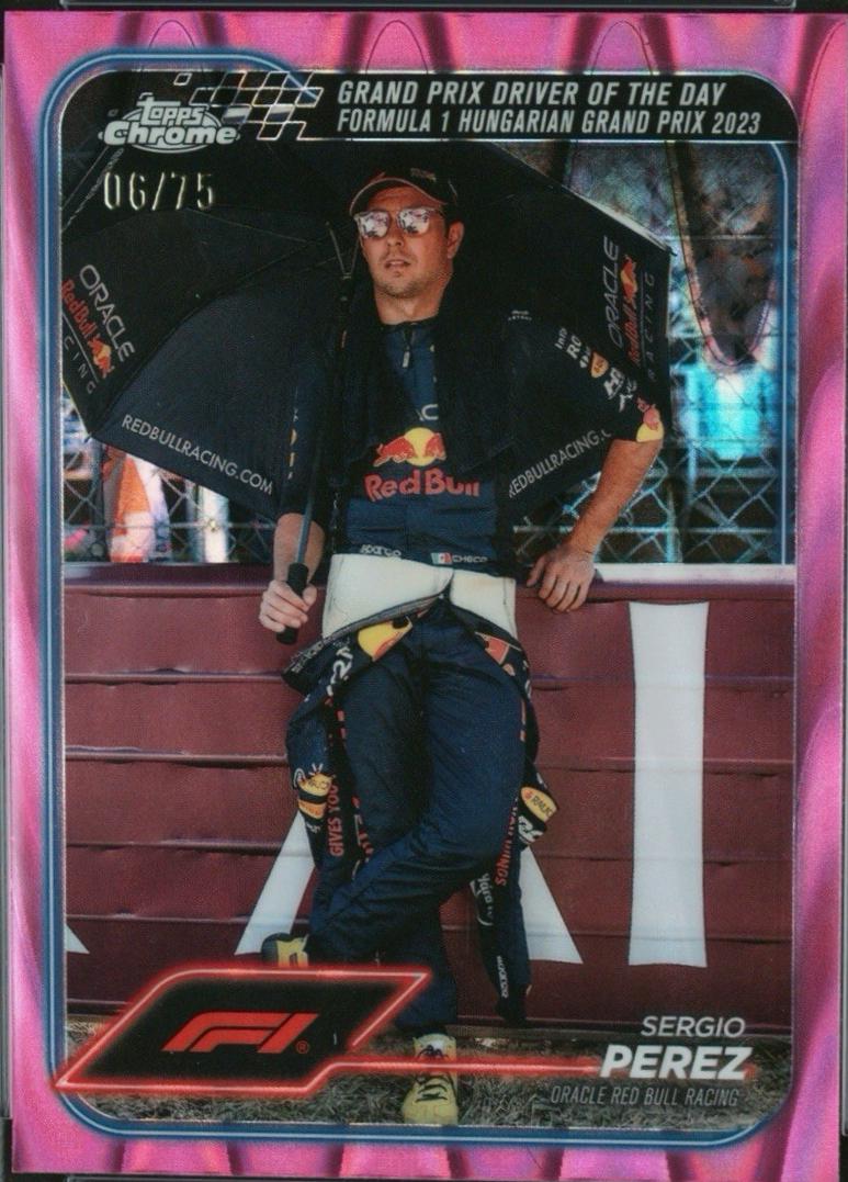 Sergio Perez [Pink RayWave Refractor] #169