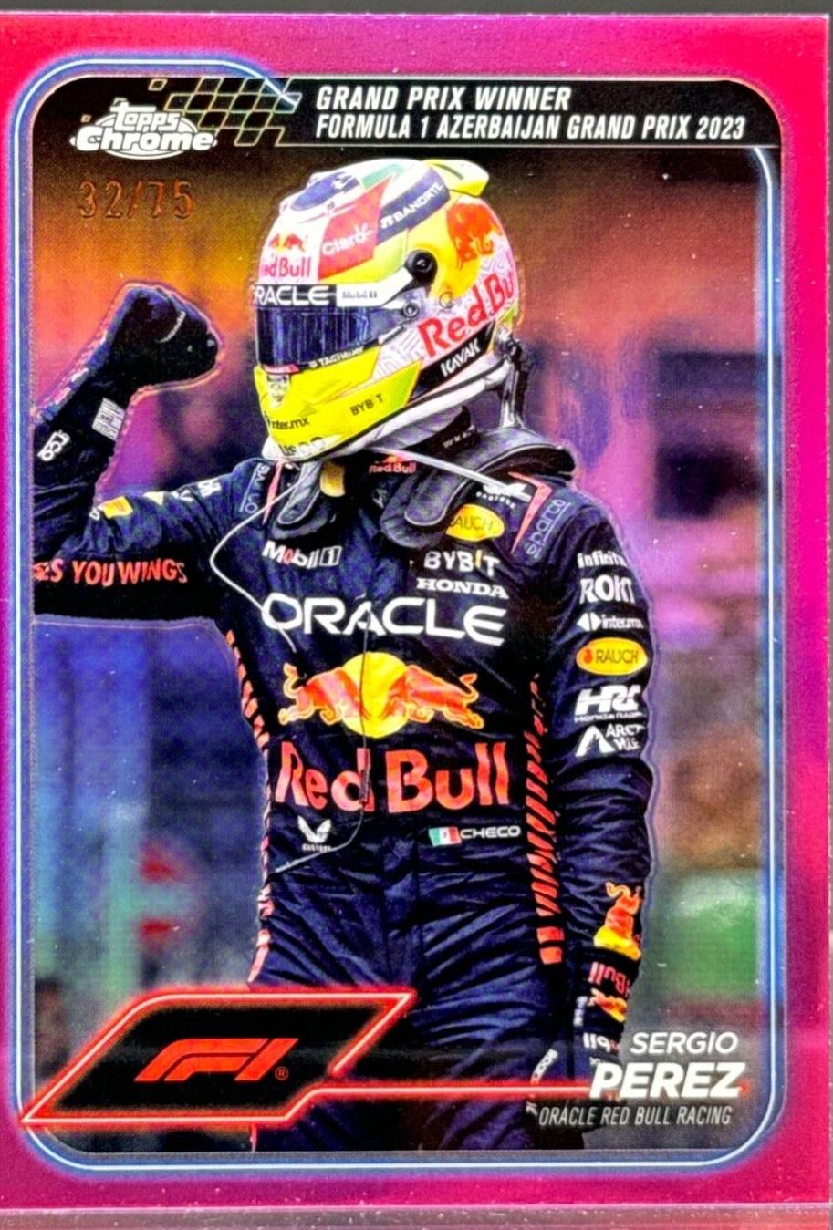 Sergio Perez [Pink Refractor] #146