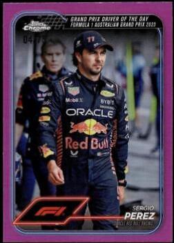 Sergio Perez [Pink Refractor] #161