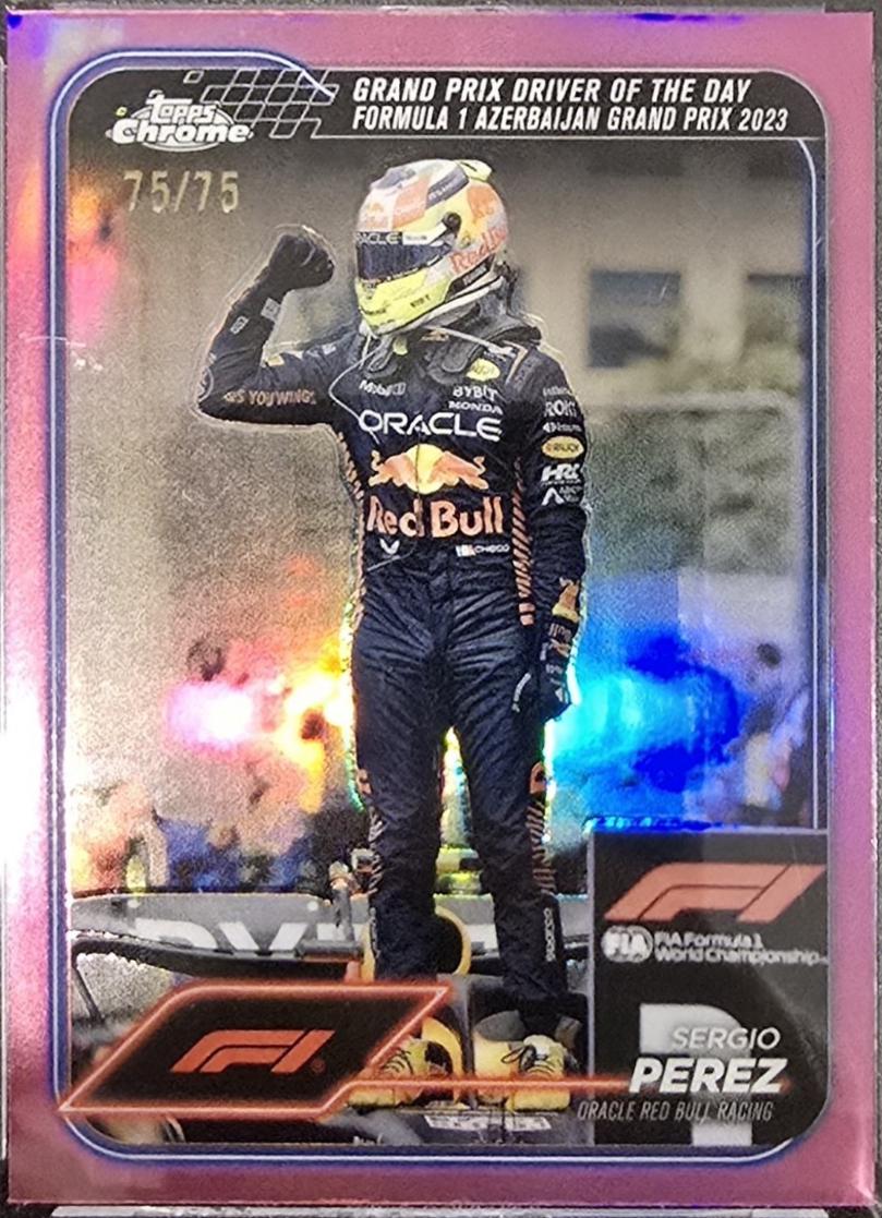 Sergio Perez [Pink Refractor] #162