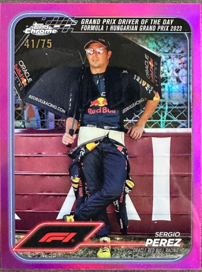 Sergio Perez [Pink Refractor] #169