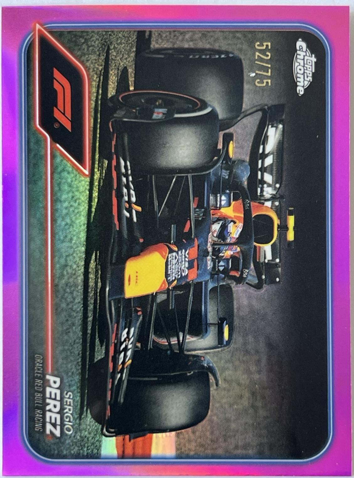 Sergio Perez [Pink Refractor] #74