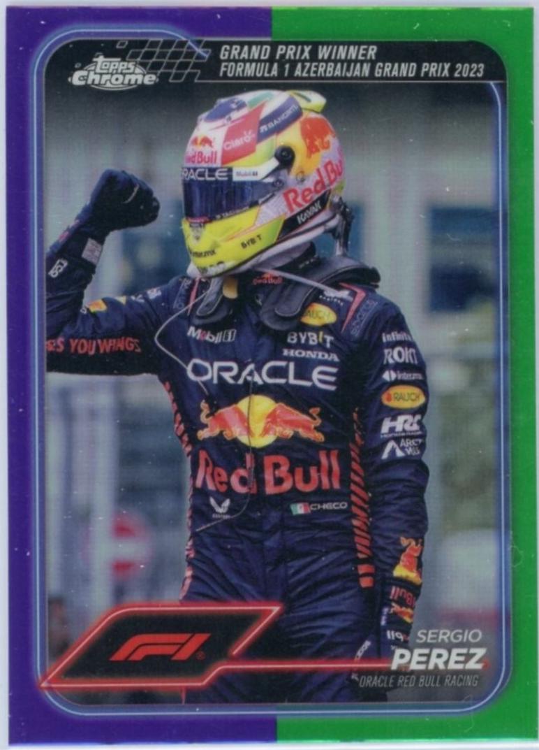 Sergio Perez [Purple Green Refractor] #146