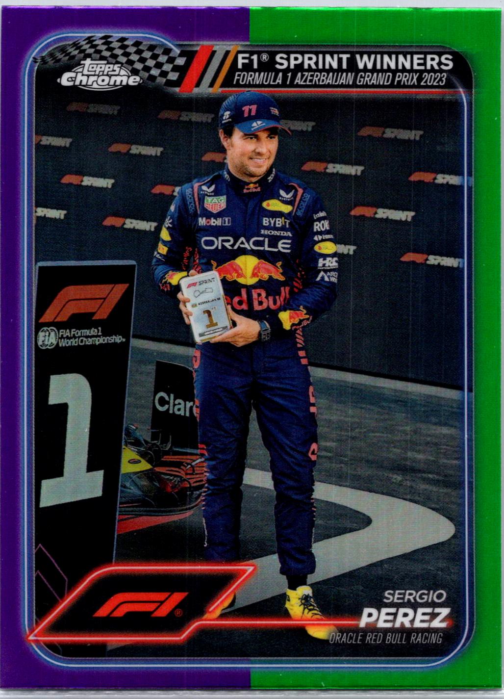 Sergio Perez [Purple Green Refractor] #148