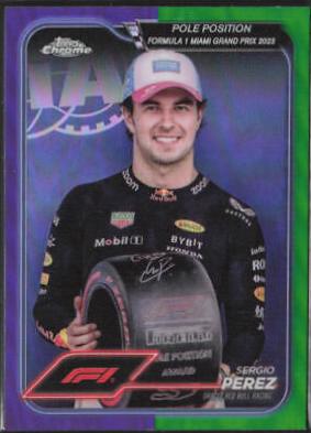 Sergio Perez [Purple Green Refractor] #156