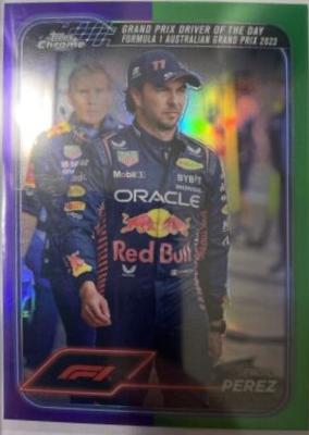Sergio Perez [Purple Green Refractor] #161