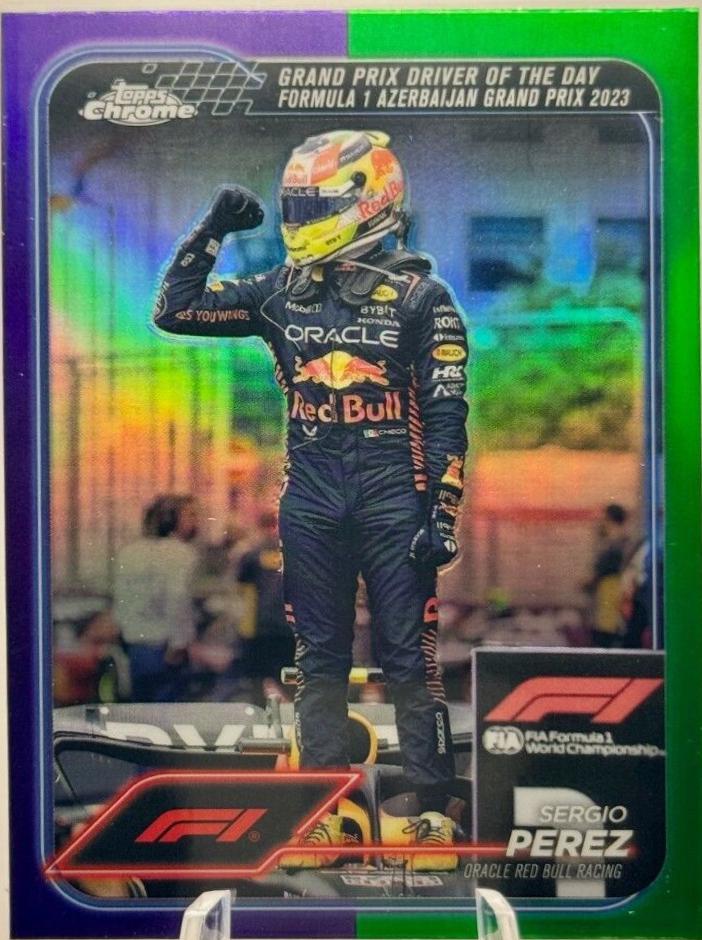 Sergio Perez [Purple Green Refractor] #162