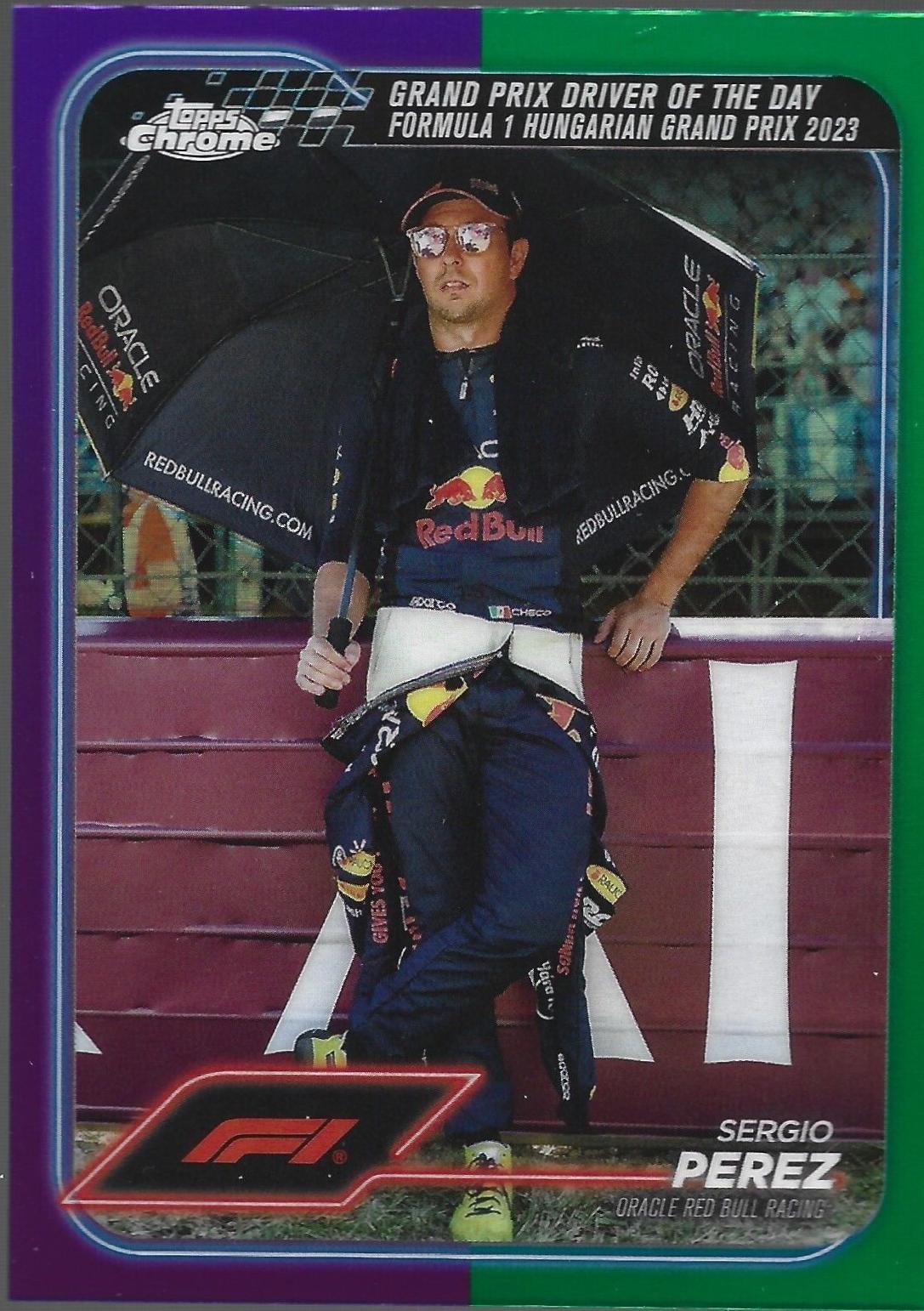 Sergio Perez [Purple Green Refractor] #169