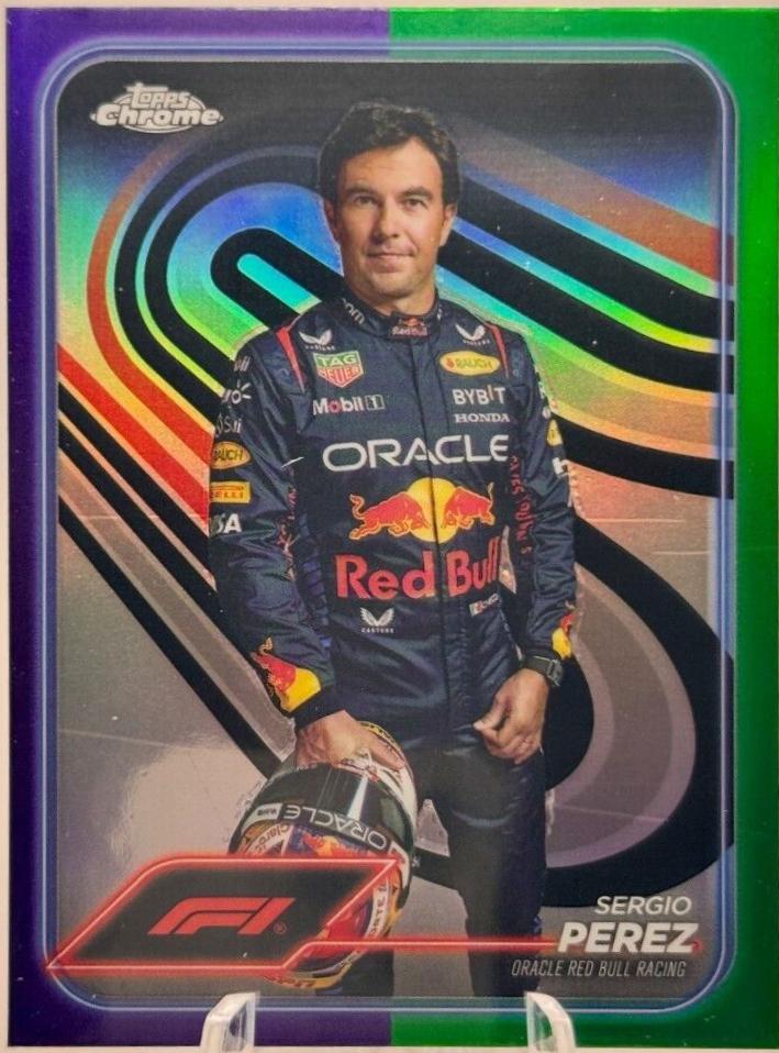 Sergio Perez [Purple Green Refractor] #2