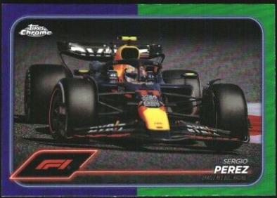 Sergio Perez [Purple Green Refractor] #74