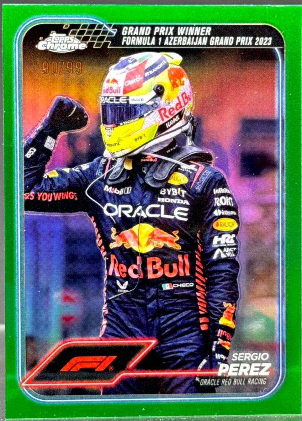 Sergio Perez [Red Green Refractor] #146