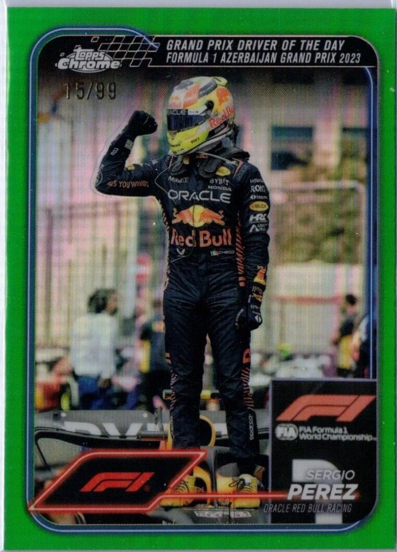 Sergio Perez [Red Green Refractor] #162