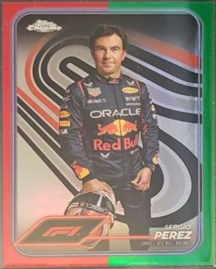 Sergio Perez [Red Green Refractor] #2