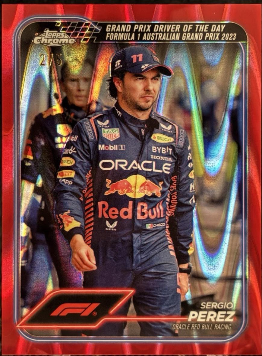 Sergio Perez [Red RayWave Refractor] #161