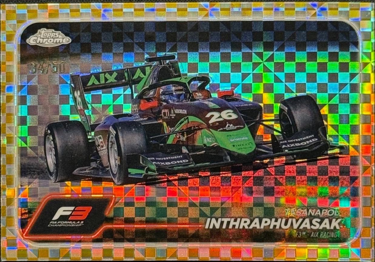 Tasanapol Inthraphuvasak [Checker Flag Gold Refractor] #139