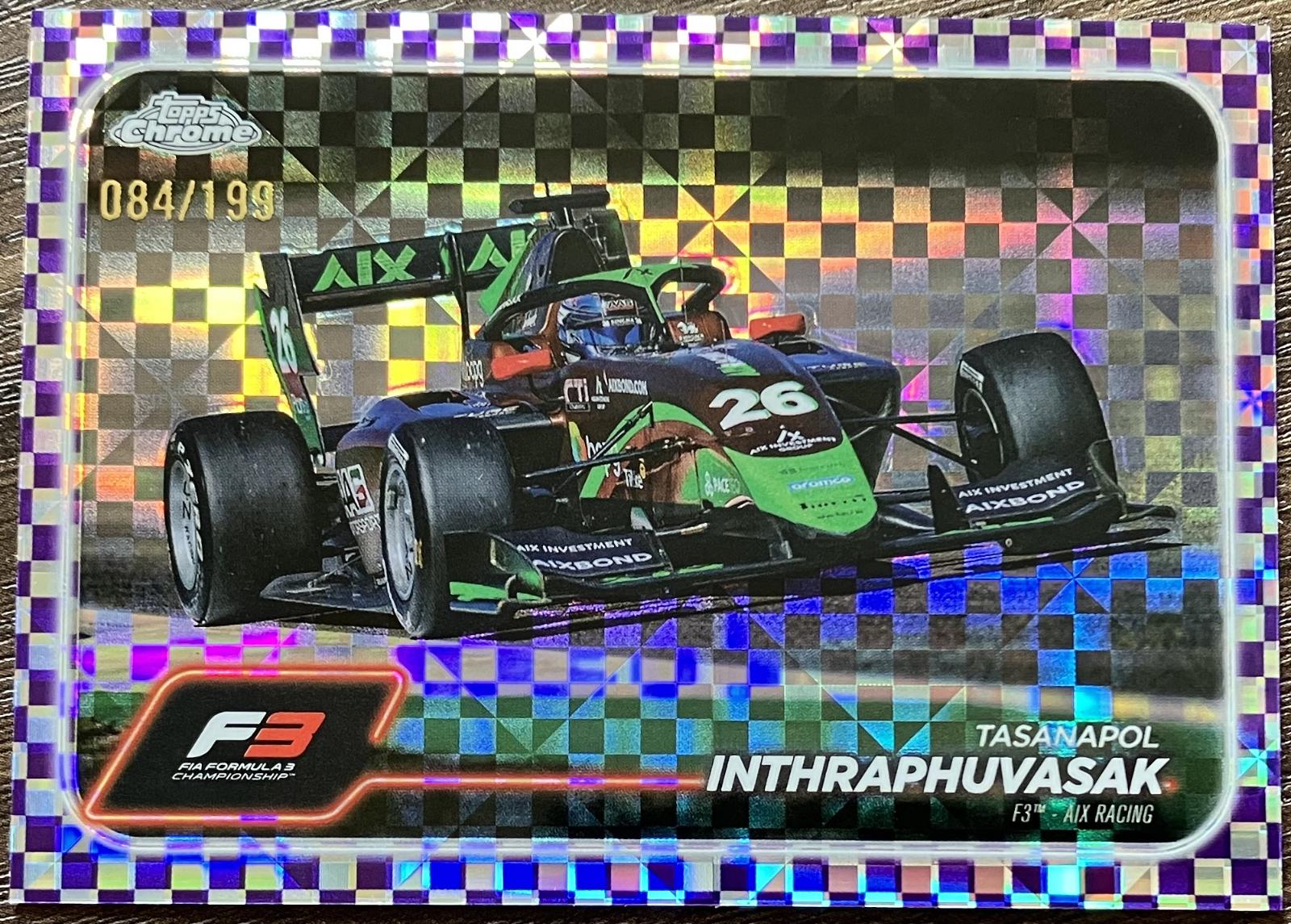 Tasanapol Inthraphuvasak [Checker Flag Purple Refractor] #139