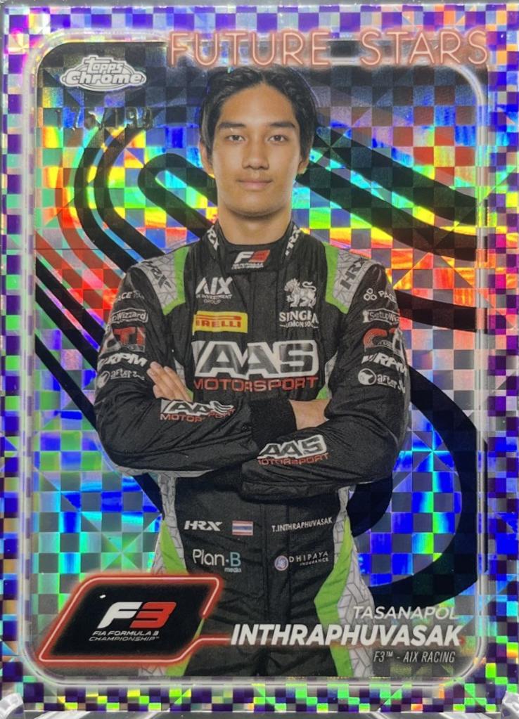 Tasanapol Inthraphuvasak [Checker Flag Purple Refractor] #67