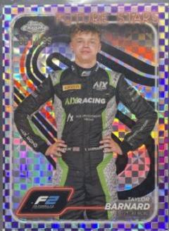 Taylor Barnard [Checker Flag Purple Refractor] #36