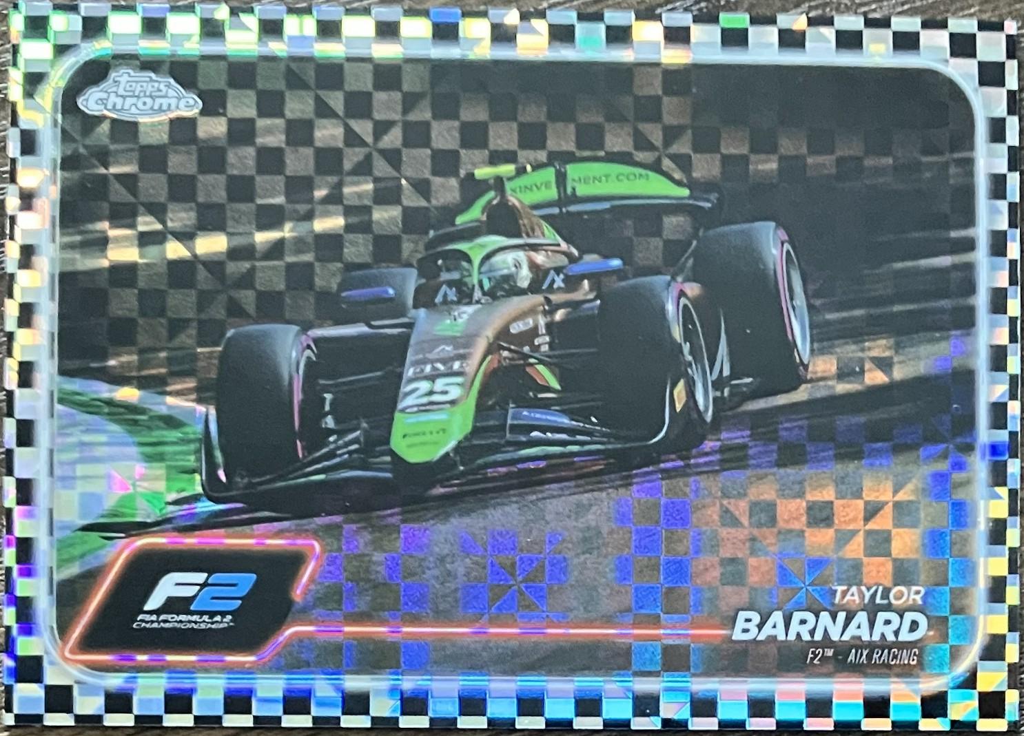 Taylor Barnard [Checker Flag Refractor] #108