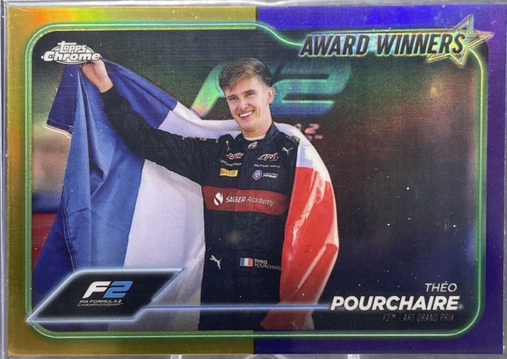 Theo Pourchaire [Gold Purple Refractor] #185