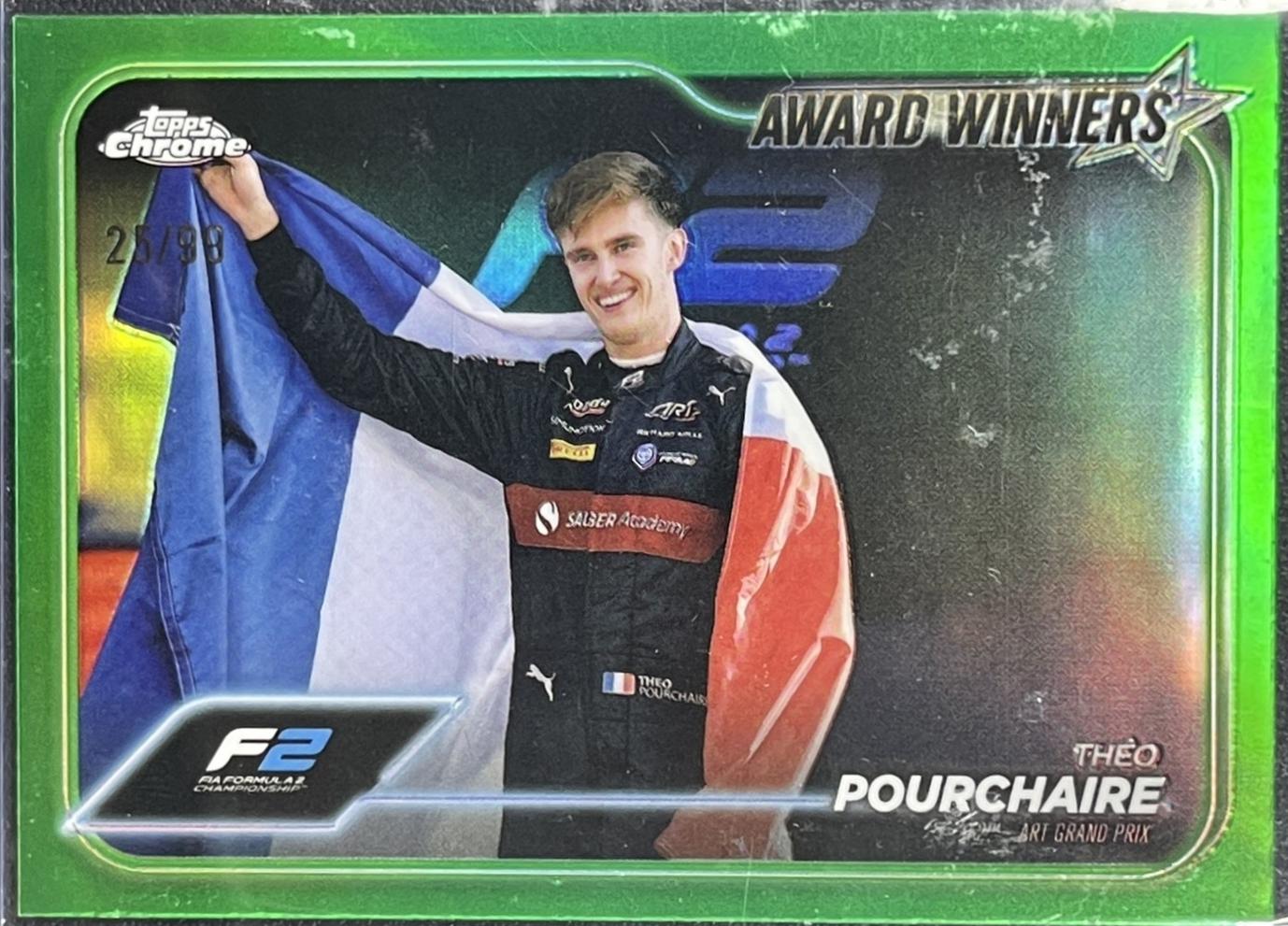 Theo Pourchaire [Green Refractor] #185