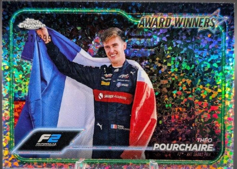 Theo Pourchaire [Mini Diamond Refractor] #185