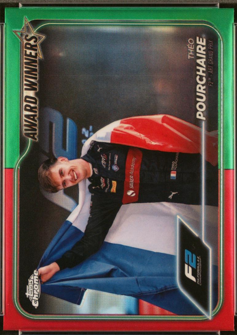 Theo Pourchaire [Red Green Refractor] #185