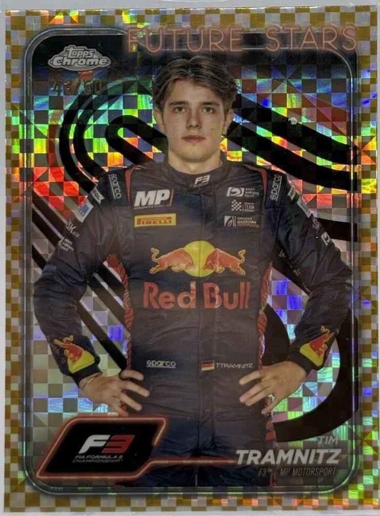 Tim Tramnitz [Checker Flag Gold Refractor] #49
