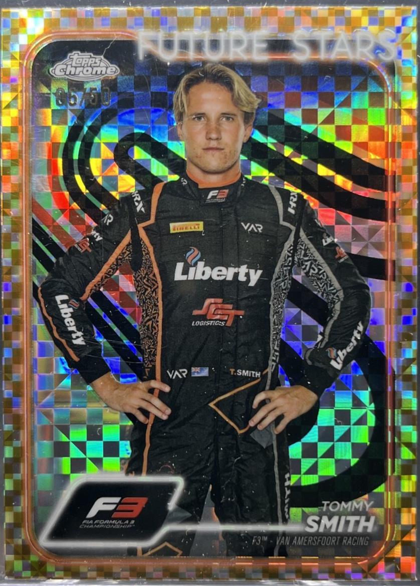Tommy Smith [Checker Flag Gold Refractor] #63