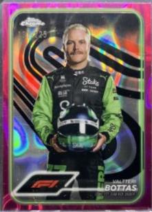 Valtteri Bottas [Fuchsia Lava Refractor] #13