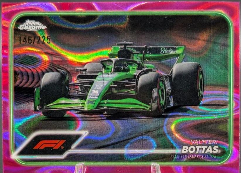 Valtteri Bottas [Fuchsia Lava Refractor] #85