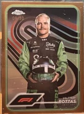 Valtteri Bottas [Gold Refractor] #13
