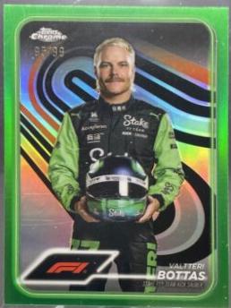 Valtteri Bottas [Green Refractor] #13