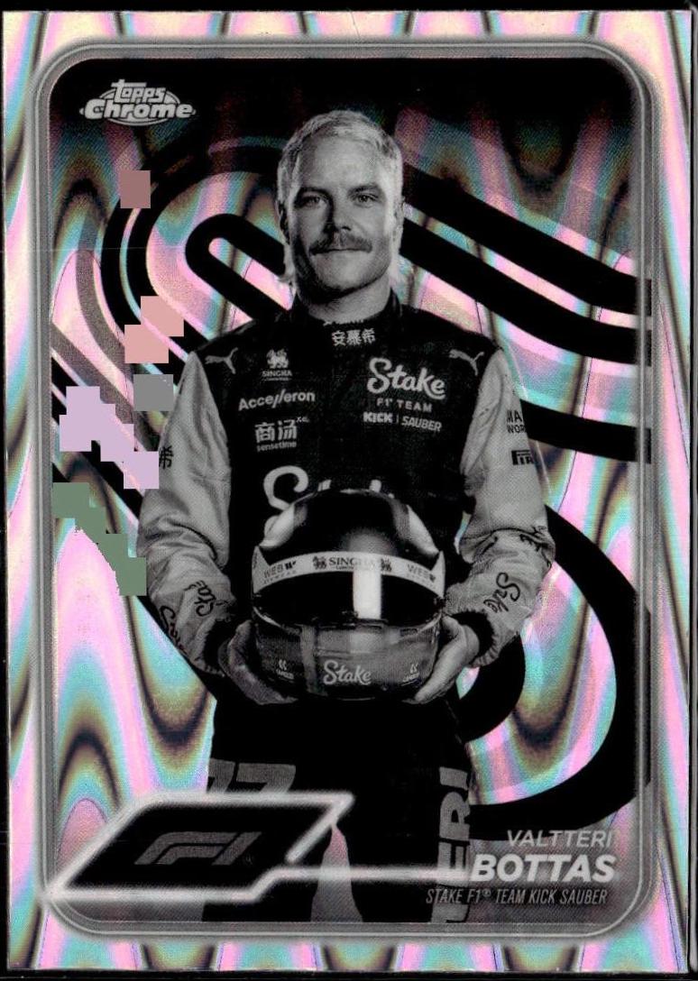 Valtteri Bottas [Orange RayWave Refractor] #13