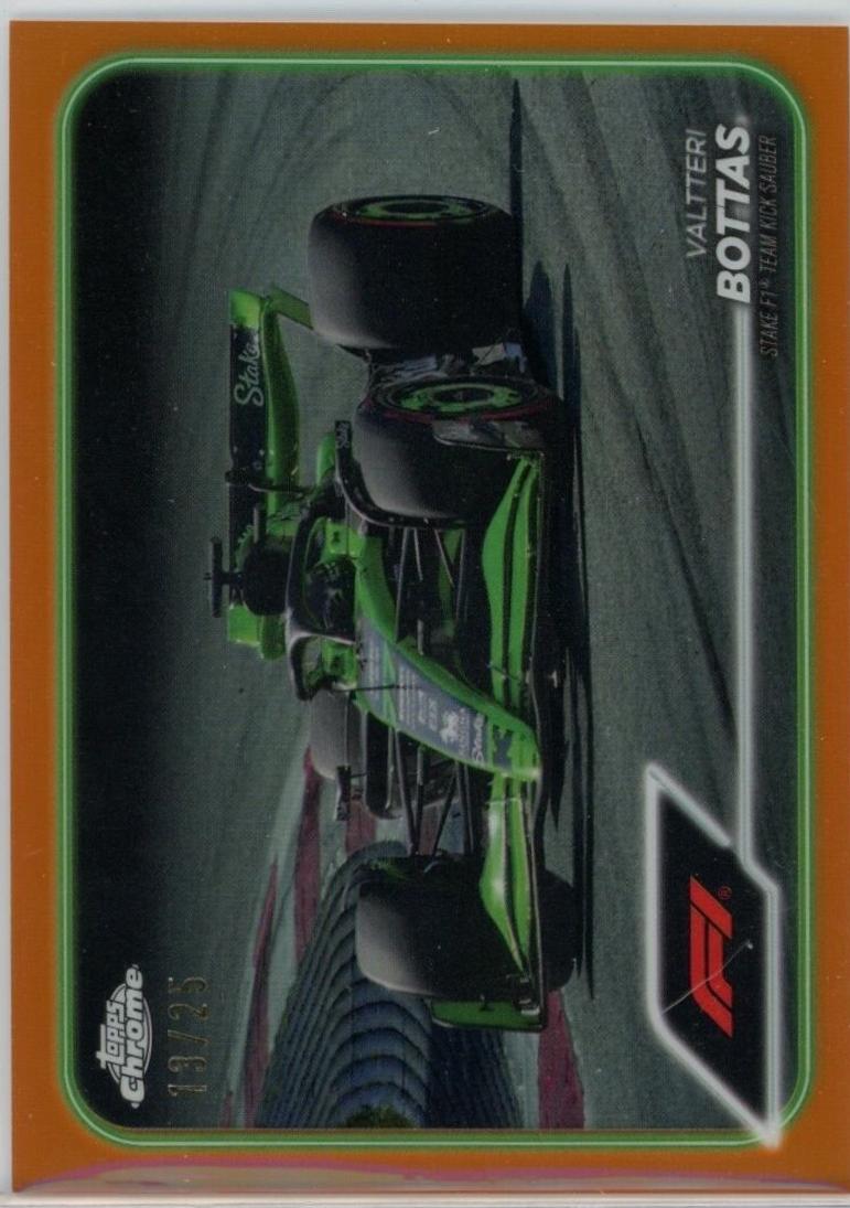 Valtteri Bottas [Orange Refractor] #13