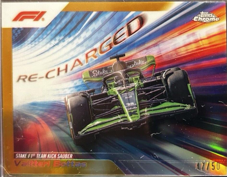Valtteri Bottas [Orange Refractor] #85