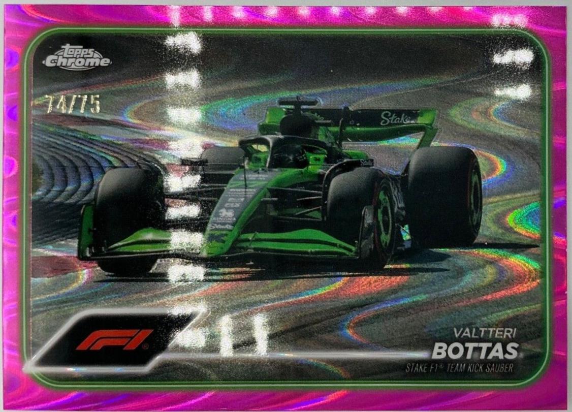 Valtteri Bottas [Pink Refractor] #85