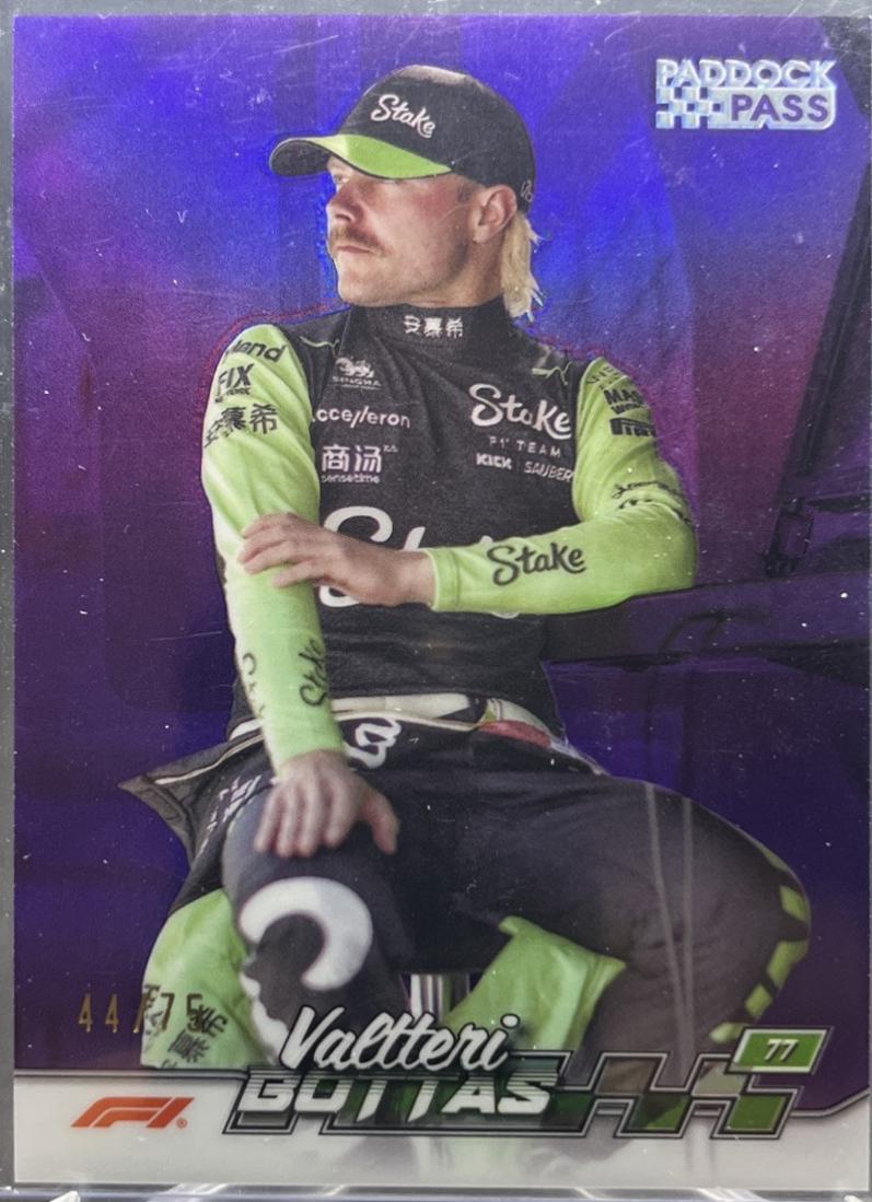 Valtteri Bottas [Purple Green Refractor] #13
