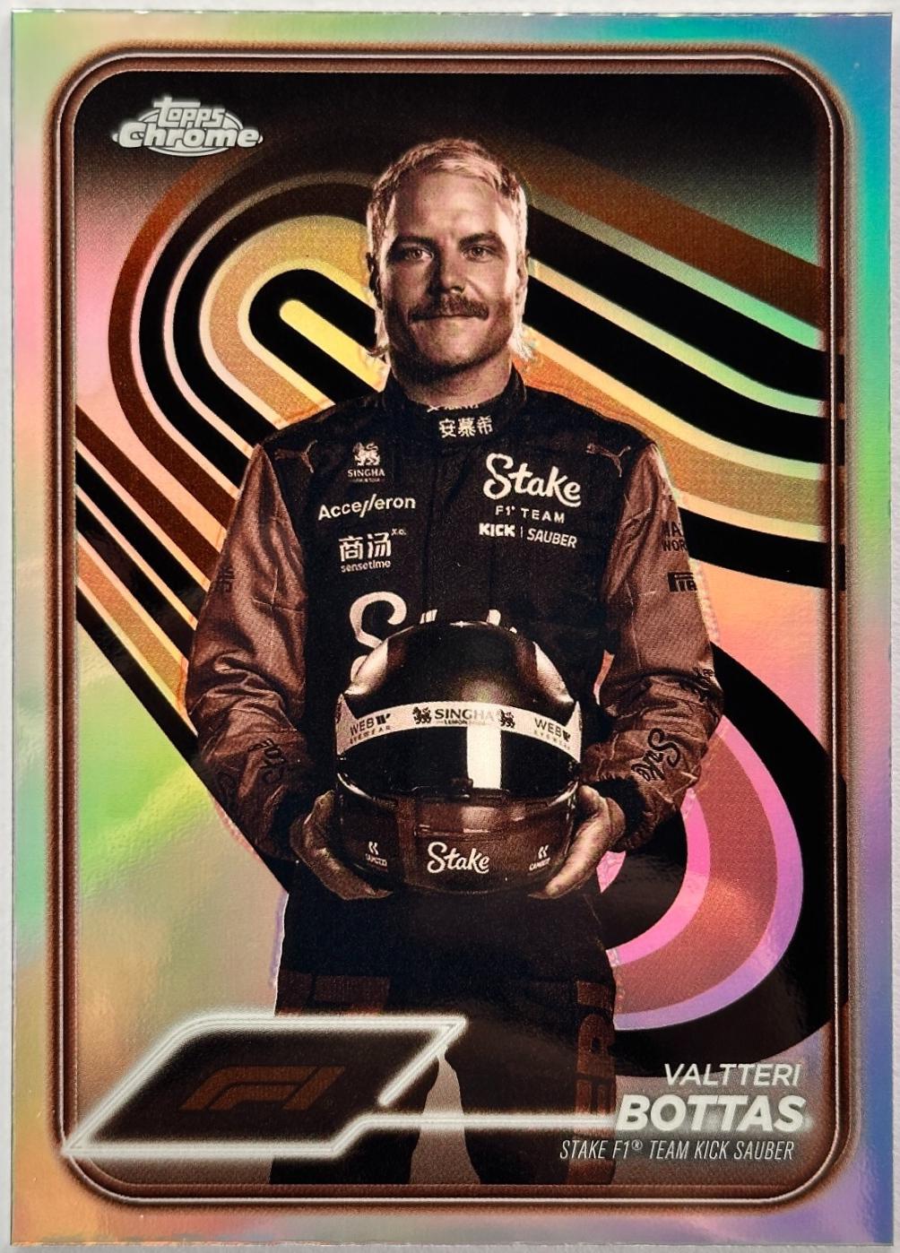 Valtteri Bottas [Sepia Refractor] #13
