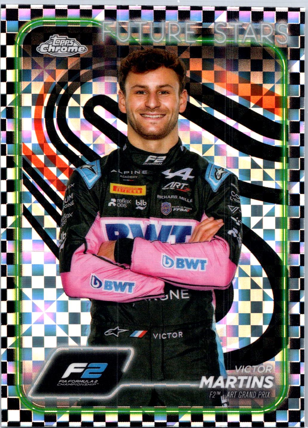 Victor Martins [Checker Flag Refractor] #30