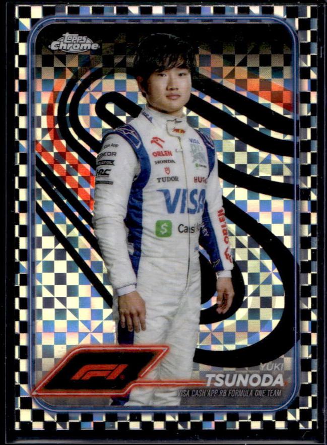 Yuki Tsunoda [Checker Flag Refractor] #17